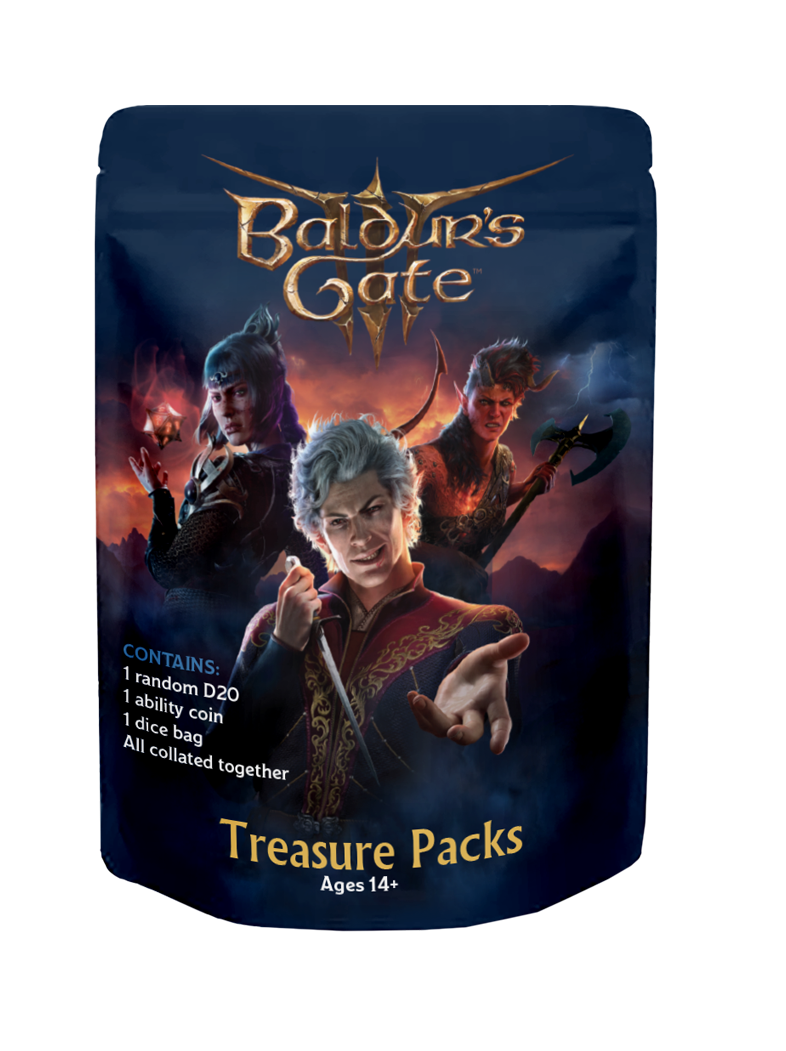 Sirius Dice: D&D Baldur's Gate 3 Treasure Pack Blind Pack