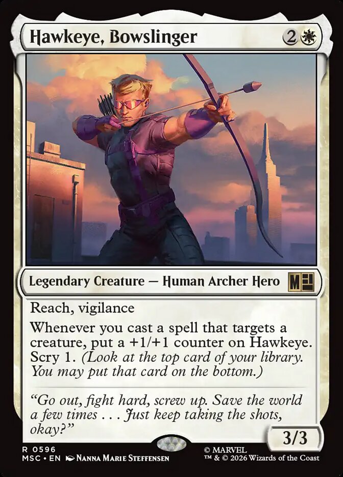 Hawkeye, Bowslinger [ #0596 ] (MSC-R)