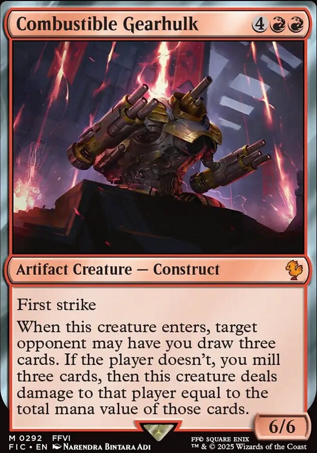 Combustible Gearhulk [ #0292 ] (FIC-M)