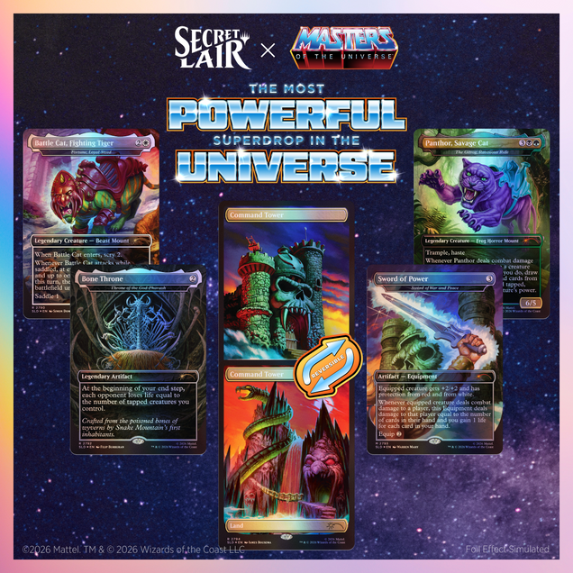 MTG: Secret Lair x Masters of the Universe: Sold Separately Foil Edition