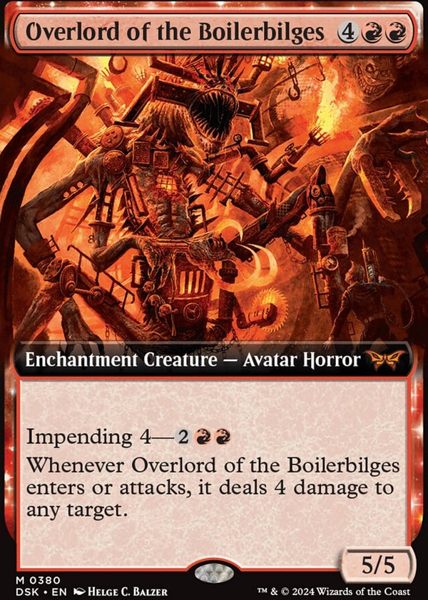 Overlord of the Boilerbilges [#0380 Extended Art] (DSK-M-FOIL)