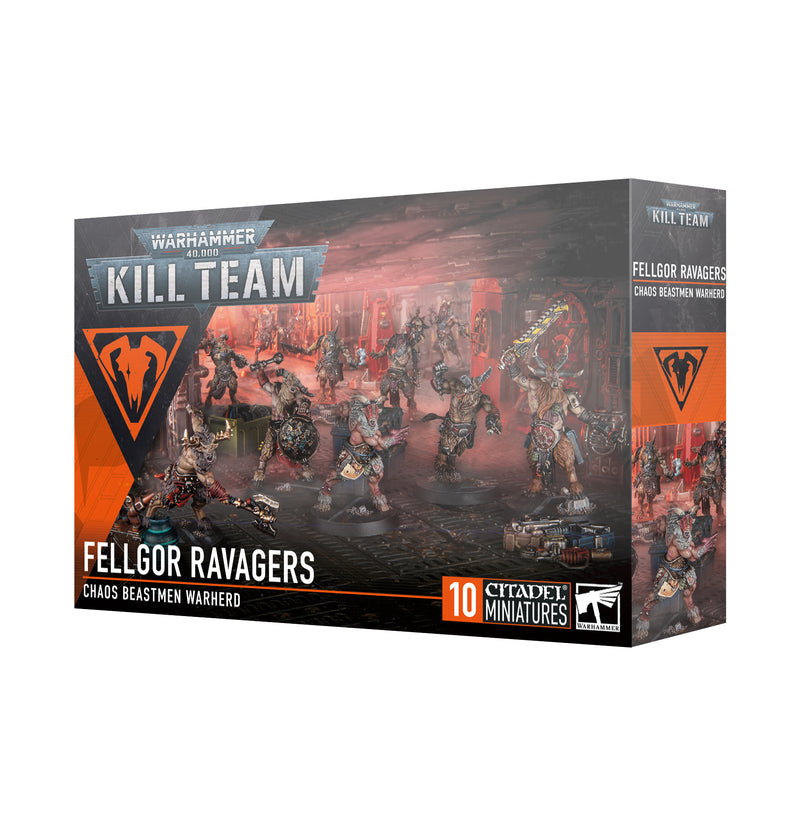 40K Kill Team: Kill Team - Fellgor Ravagers (Chaos Beastmen Warhead)