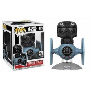 POP Figure Rides: Star Wars #0221 - Tie-Fighter Pilot w/ Tie Fighter