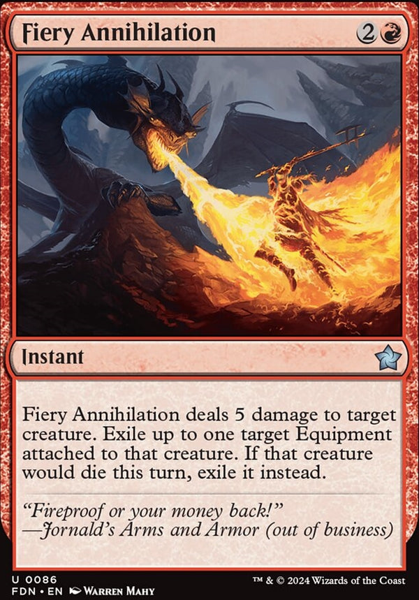 Fiery Annihilation [#0086] (FDN-U)