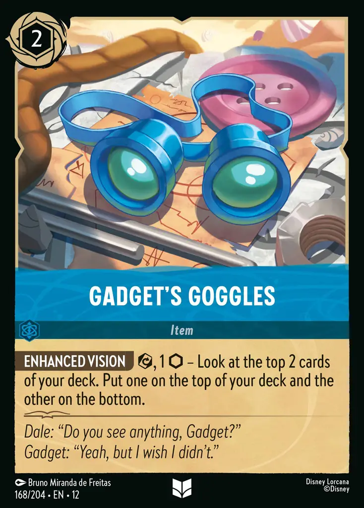Gadget's Goggles (Wilds Unknown - 168/204) Uncommon