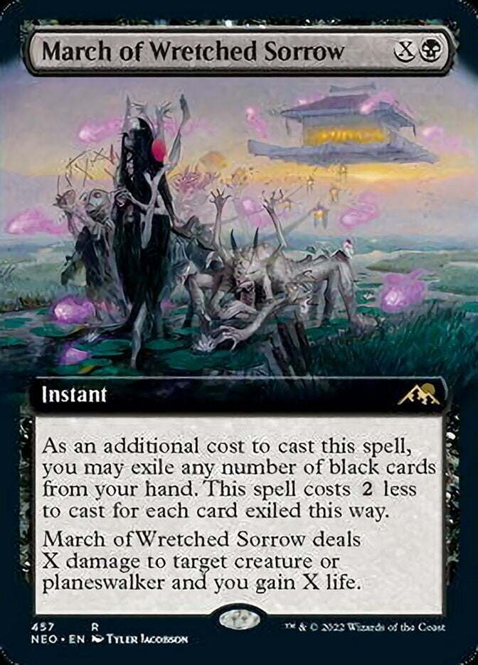 March of Wretched Sorrow [ #457 Extended Art ] (NEO-R)