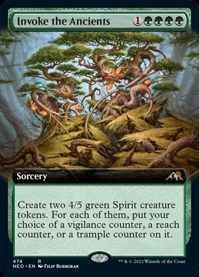 Invoke the Ancients [ #474 Extended Art ] (NEO-R)