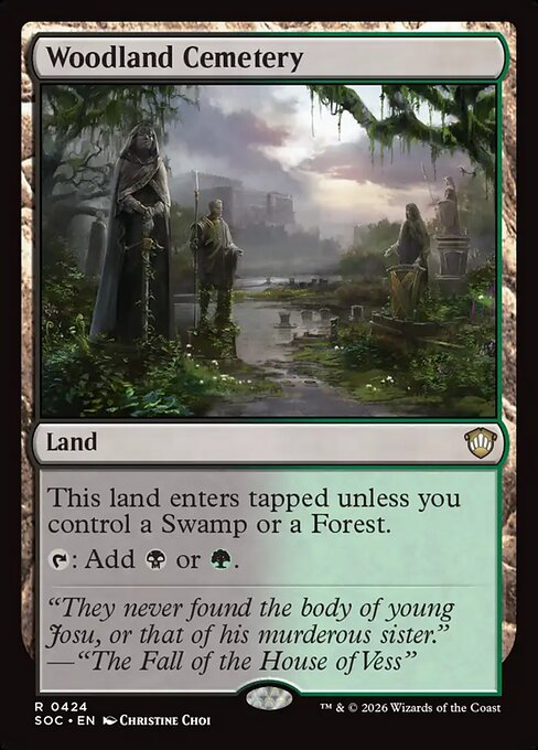 Woodland Cemetery [ #0424 ] (SOC-R)