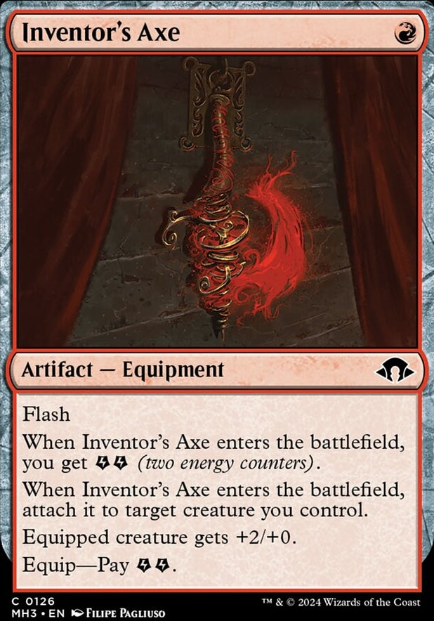 Inventor's Axe [#0126] (MH3-C)