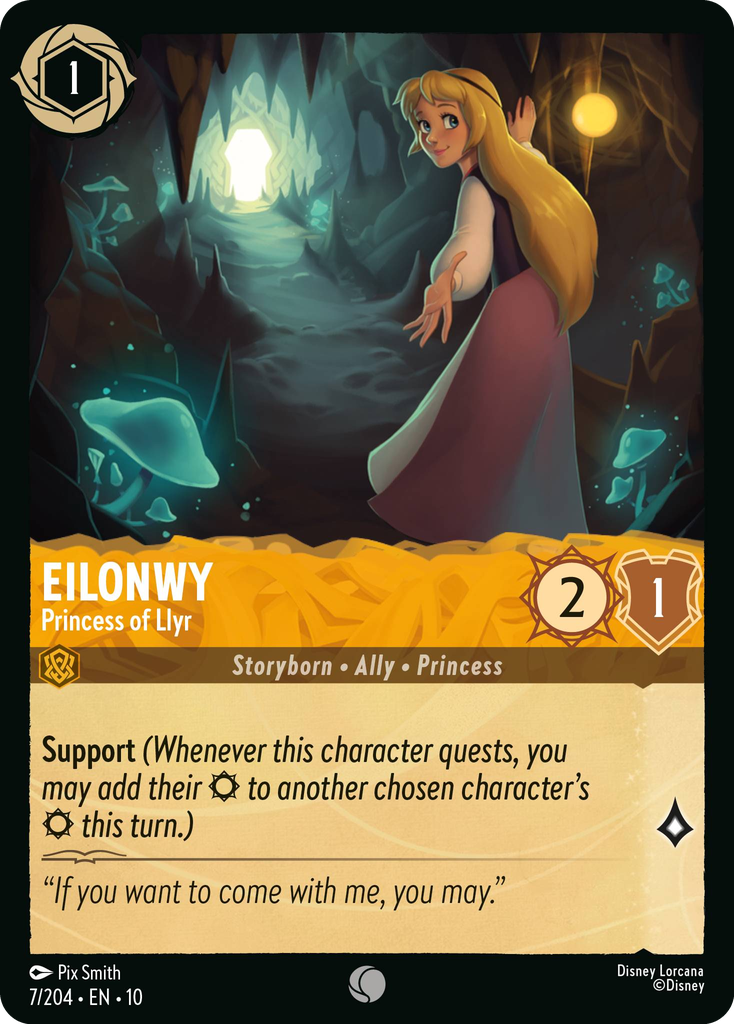 Eilonwy - Princess of Llyr (007/204 - Whispers in the Well) Common