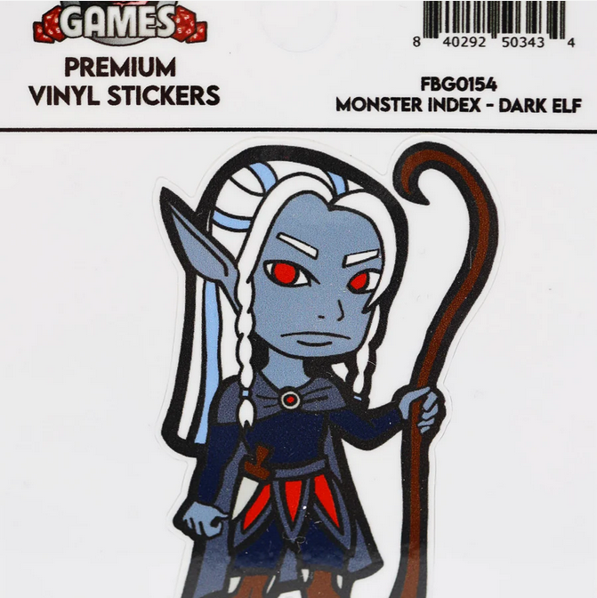 Monster Index Sticker: Dark Elf