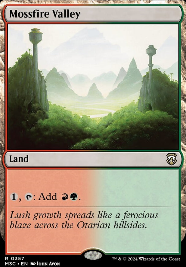 Mossfire Valley [#0357 Ripple Foil] (M3C-R)