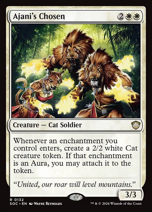 Ajani's Chosen [ #0132 ] (SOC-R)