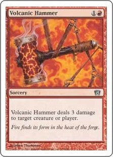 Volcanic Hammer (8ED-C)