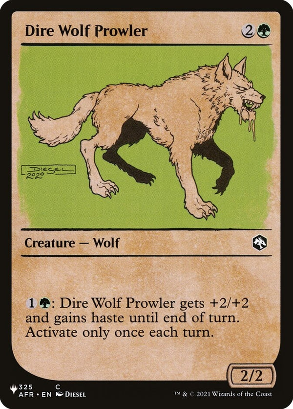 Dire Wolf Prowler [#325 Showcase] (AFR-C-LIST)