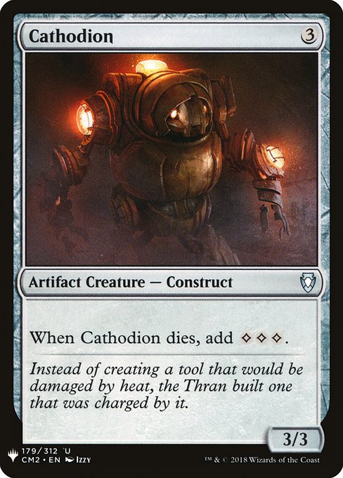 Cathodion [Mystery Booster #1557] (CM2-C)
