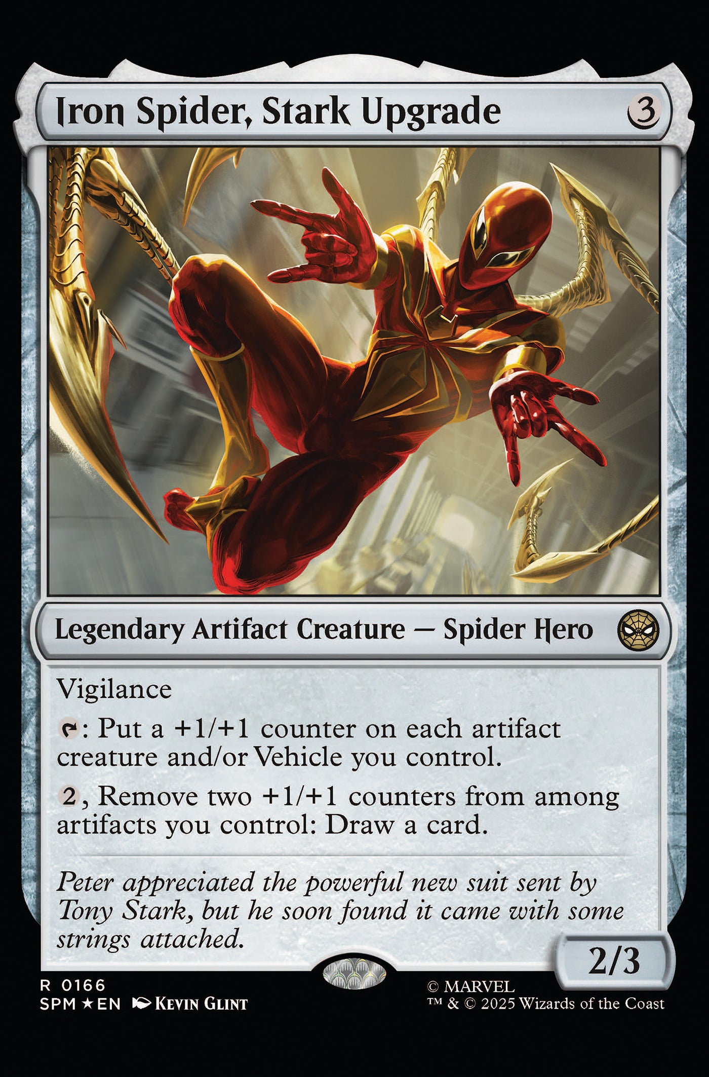 IRON MAN #5 KEVIN GLINT MAGIC: THE GATHERING VARIANT