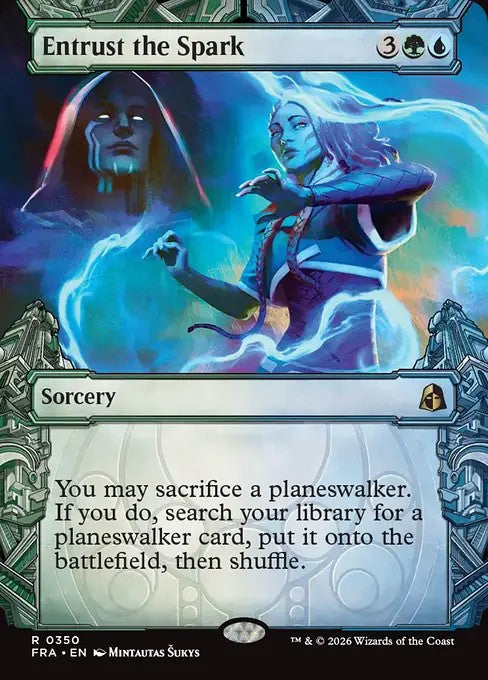 Entrust the Spark [ #0350 Showcase Sculptor's Stronghold ] (FRA-R)
