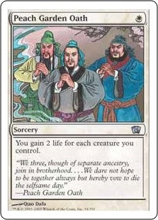 Peach Garden Oath (8ED-U)