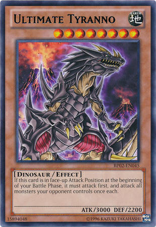 Ultimate Tyranno (Mosaic Rare) (BP02-EN045) Mosaic Rare - Near Mint Unlimited