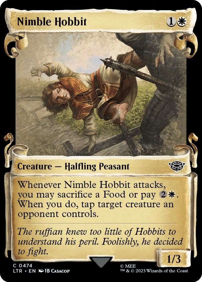 Nimble Hobbit [#0474 Showcase Scrolls] (LTR-C)