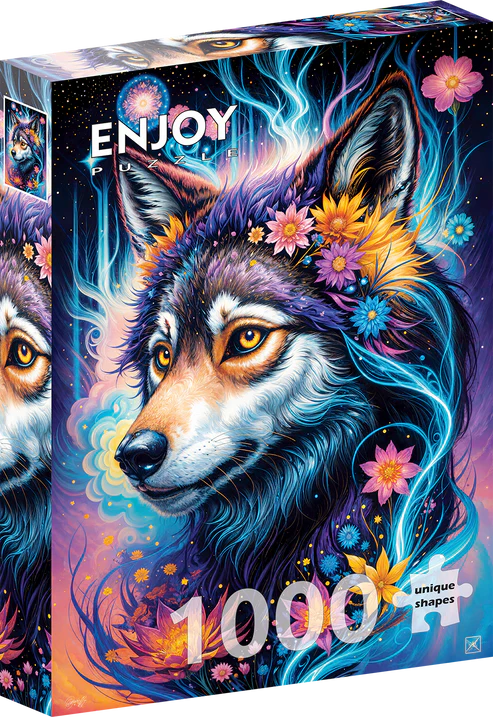 Magical Wolf Portrait 1000pc Puzzle