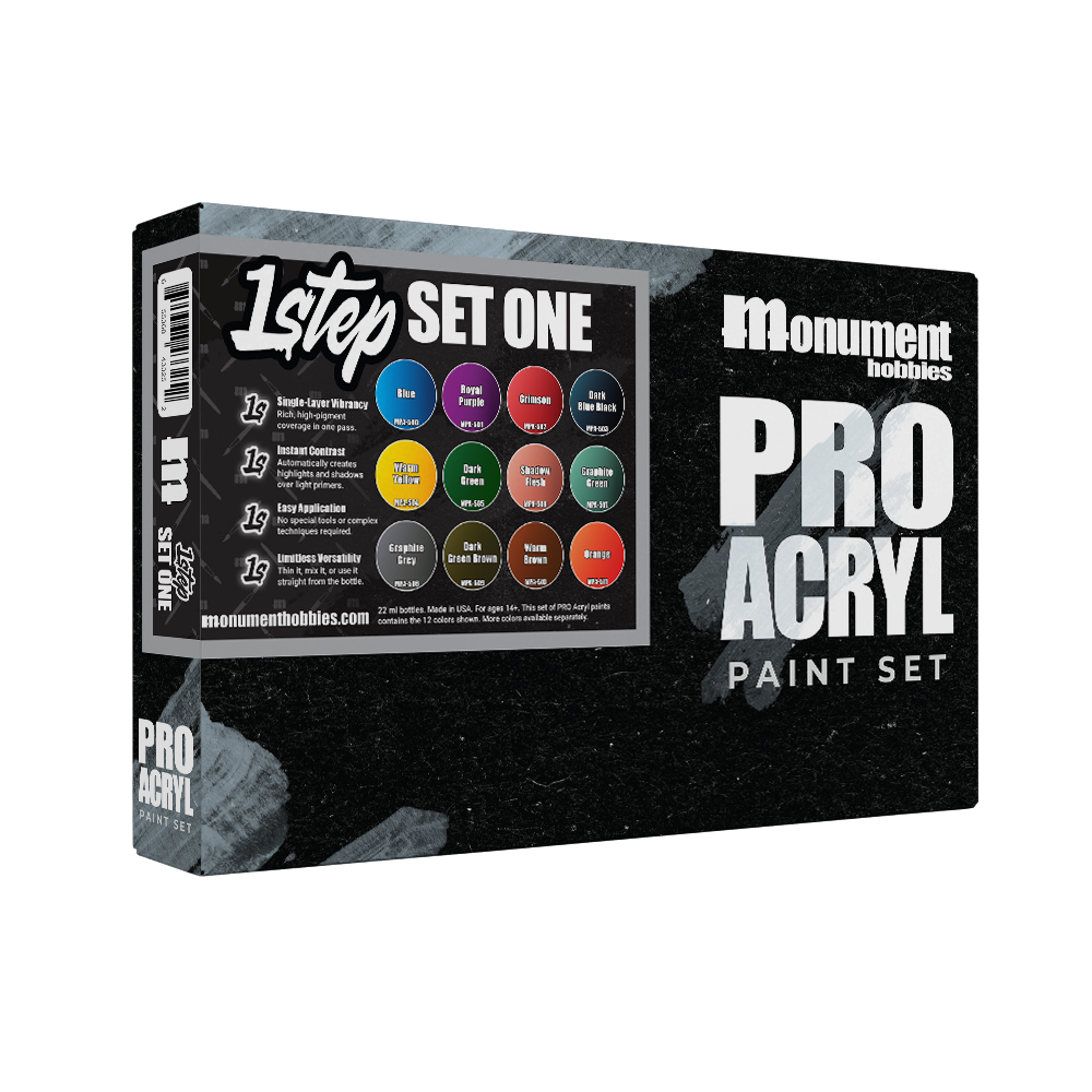 Monument Hobbies: PRO Acryl 1-Step Set #1