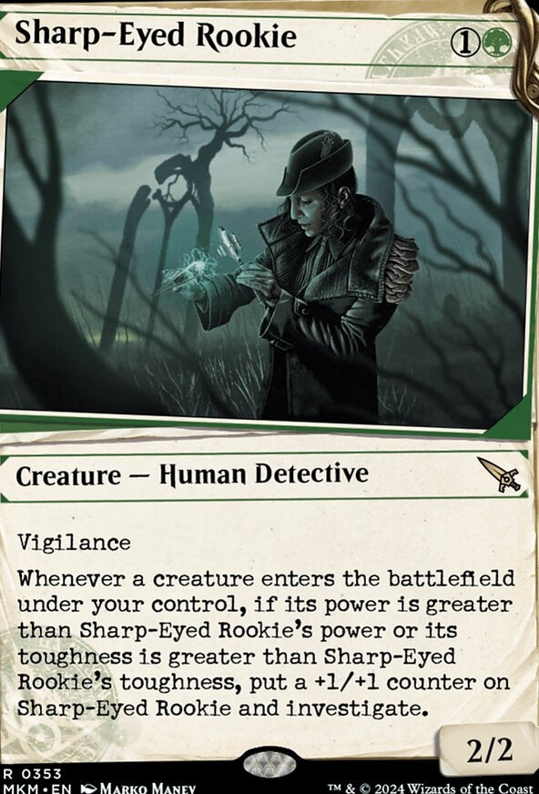 Sharp-Eyed Rookie [#0353 Dossier Showcase] (MKM-R)