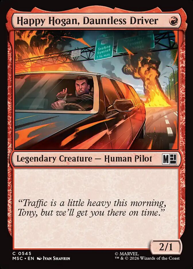 Happy Hogan, Dauntless Driver [ #0545 ] (MSC-C)