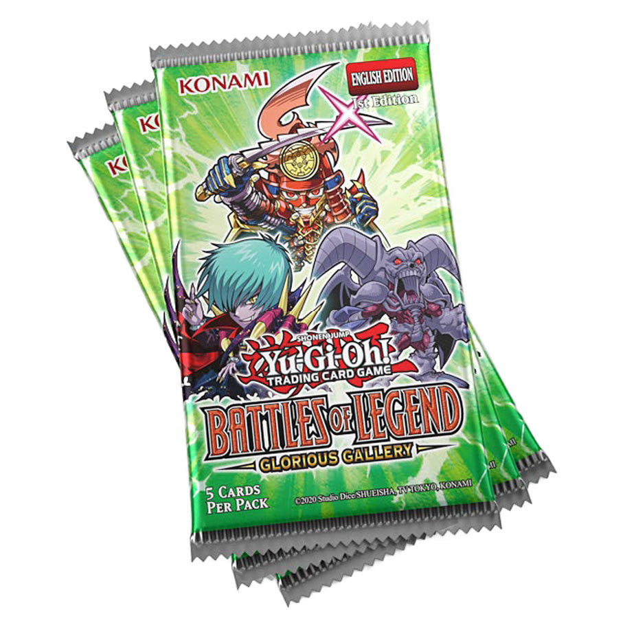 Yu-Gi-Oh!: Battles of Legend: Glorious Gallery - Booster Pack