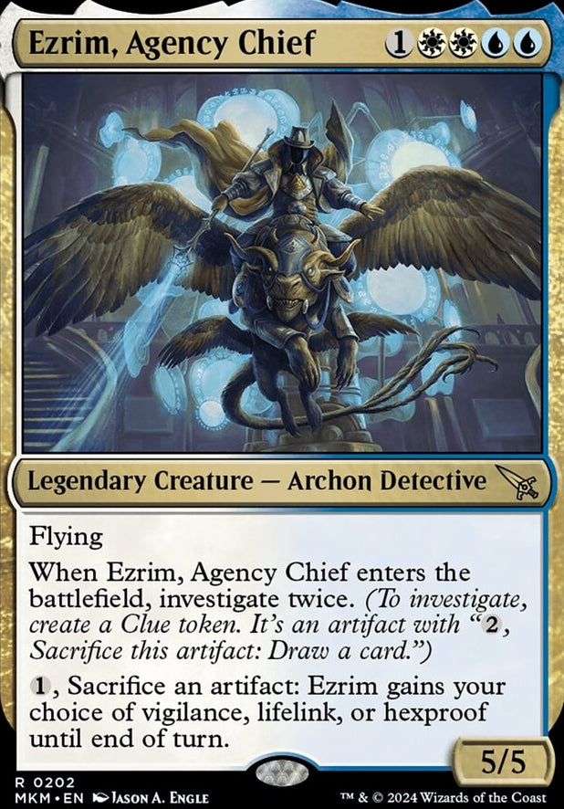 Ezrim, Agency Chief [#0202] (MKM-R-FOIL)