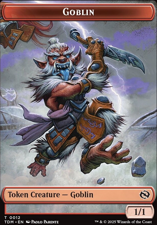 Goblin [ #0012 ] // Warrior [ #0013 ] (TDM-T)