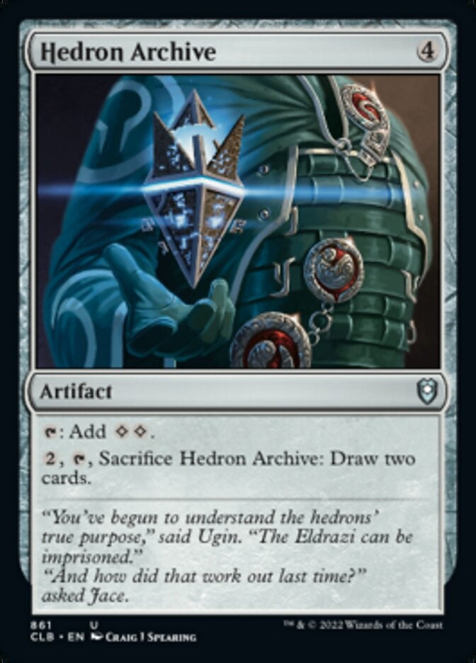 Hedron Archive [#861 Commander Decks] (CLB-U)