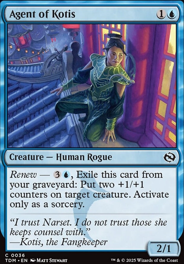 Agent of Kotis [ #0036 ] (TDM-C)