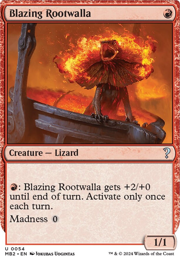 Blazing Rootwalla [