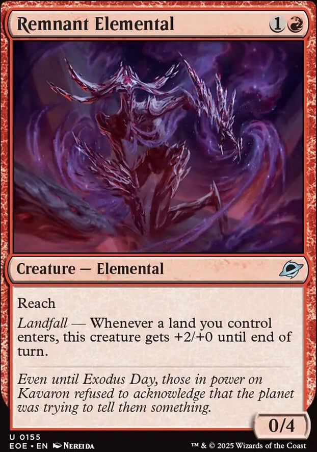 Remnant Elemental [ #0155 ] (EOE-U)