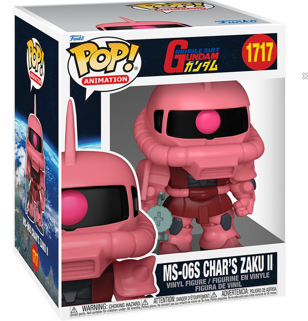 POP Figure (6 Inch): Mobile Suit Gundam #1717 - MS-06S Char’s Zaku II