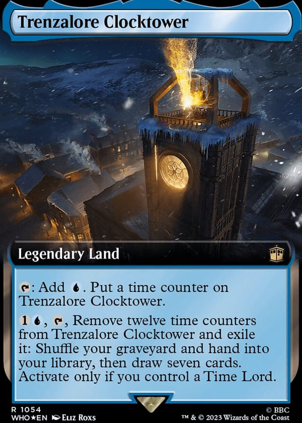 Trenzalore Clocktower [#1054 Surge Foil Extended Art] (WHO-R)