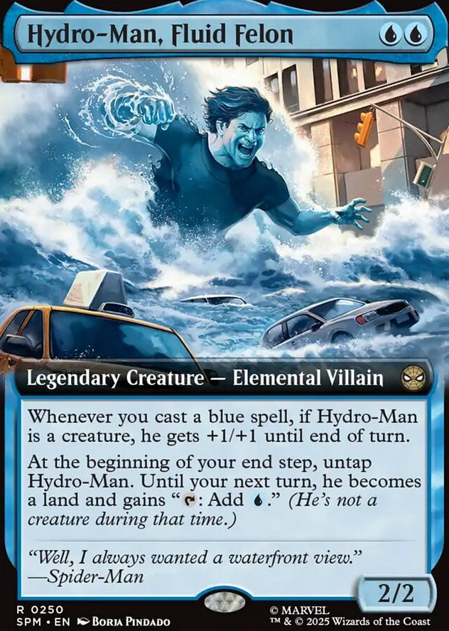 Hydro-Man, Fluid Felon [ #0250 Extended Art ] (SPM-R)
