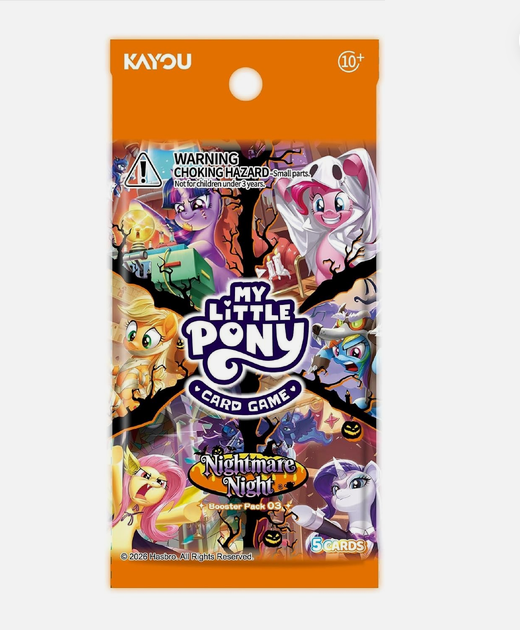 KAYOU: My Little Pony TCG Booster Pack 03 (S03) - Nightmare Night Booster Pack