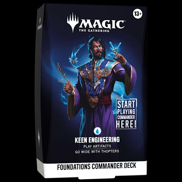 MTG: Foundations - Commander Deck: Keen Engineering (U)
