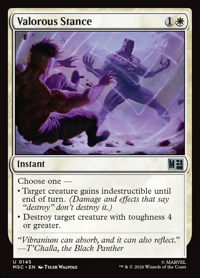 Valorous Stance [ #0145 ] (MSC-U)