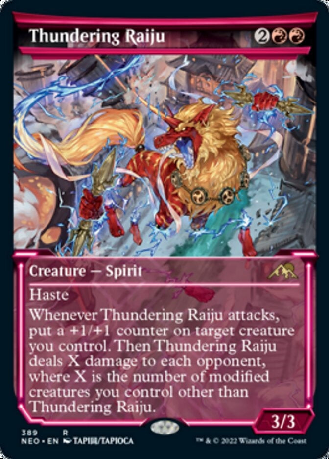 Thundering Raiju [ #389 Soft Glow Showcase ] (NEO-R)