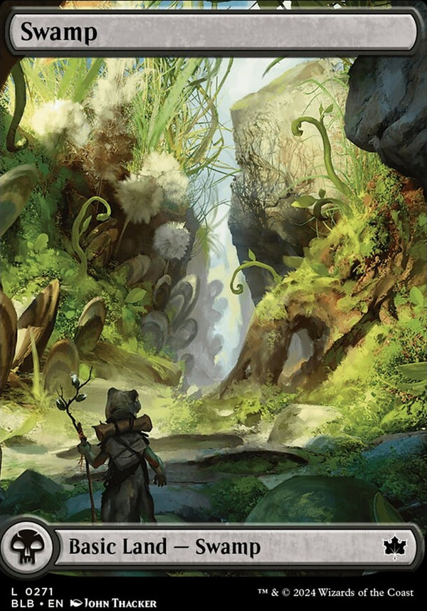 Swamp [#0271 Full Art] (BLB-C)