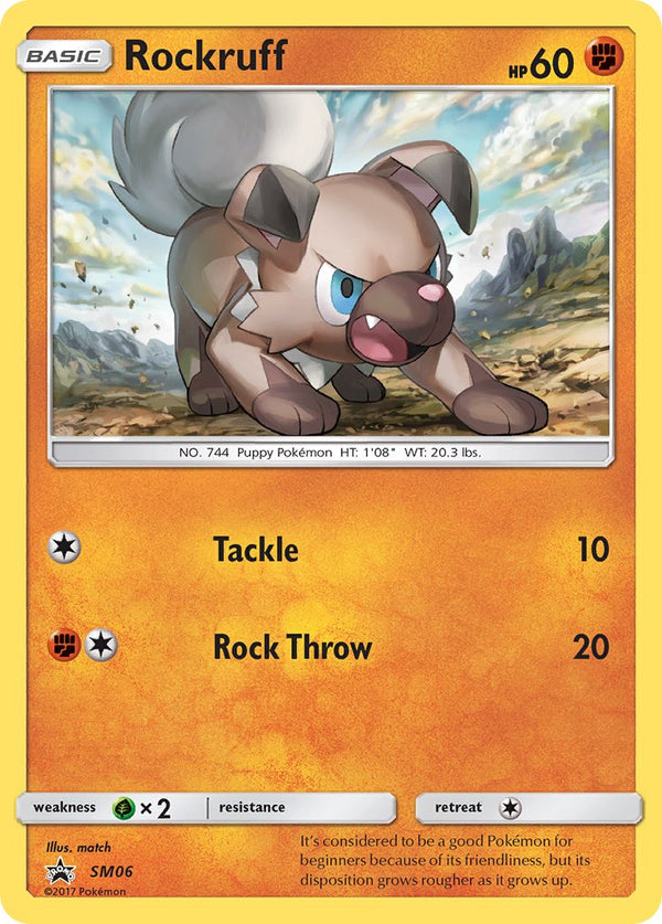 Rockruff - SM06 (SM:PR) Promo - Near Mint Holofoil