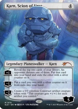 Karn, Scion of Urza [#1419] (SLD-M-FOIL)