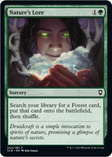 Nature's Lore (CLB-C-FOIL)