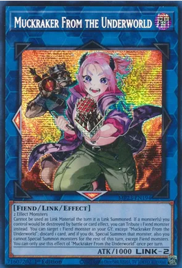Muckraker From the Underworld (MP23-EN194) Prismatic Secret Rare - Near Mint 1st Edition