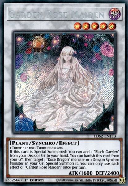 Garden Rose Maiden (LDS2-EN113) 1st Edition