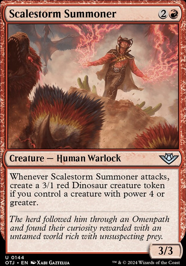 Scalestorm Summoner [#0144] (OTJ-U)